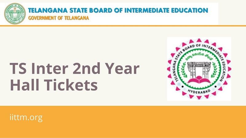 TS Inter 2nd Year Hall Tickets 2020