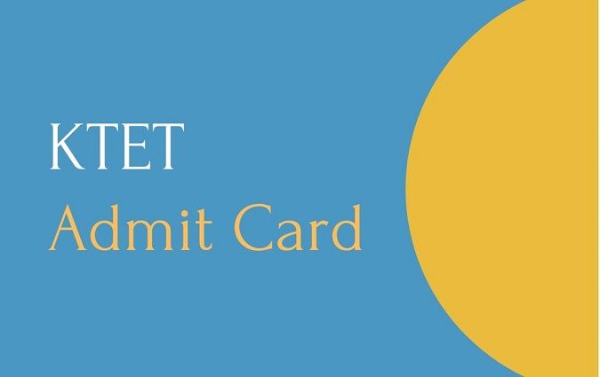 KTET Admit Card