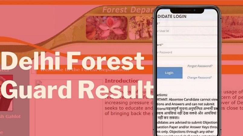 Delhi Forest Guard Result