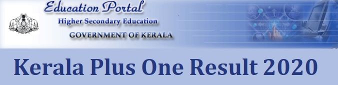 Kerala Plus One Result 2020
