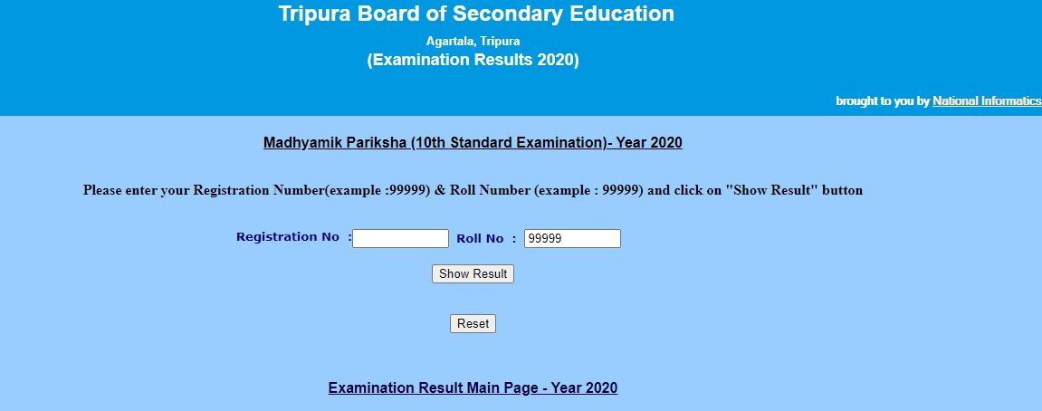 TBSE Madhyamik Result 2020 Announced