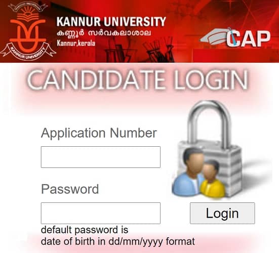 Kannur University UG CAP First Allotment Result 2020