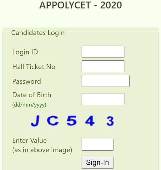 AP Polycet Seat Allotment 2020 1st Phase