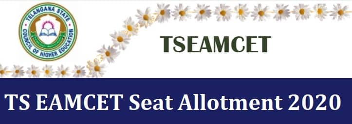 TS EAMCET Seat Allotment 2020