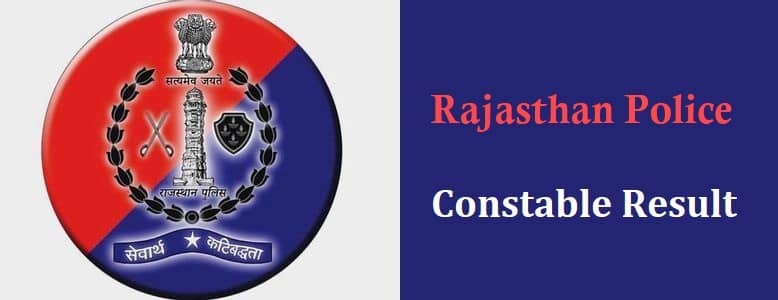 Rajasthan Police Constable Result 2020