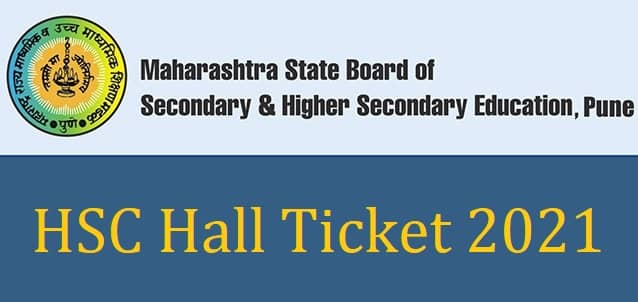 HSC Hall Ticket 2021 Maharashtra Download PDF