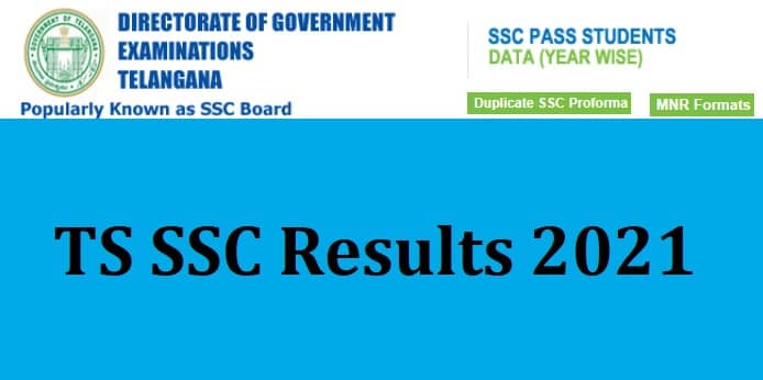 TS SSC Results 2021