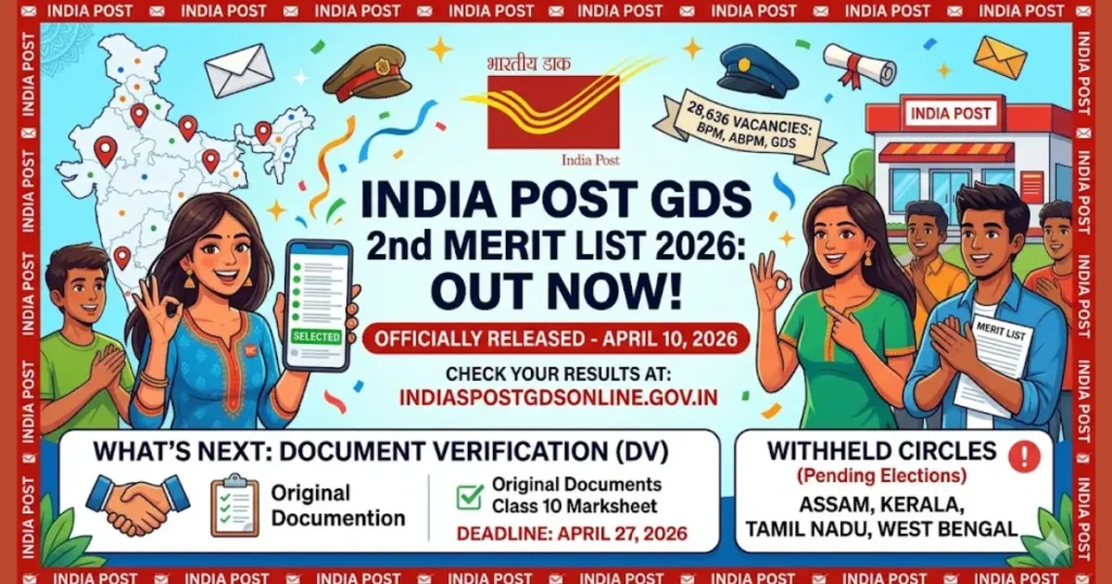 2nd list india post gds engagement 2026.webp