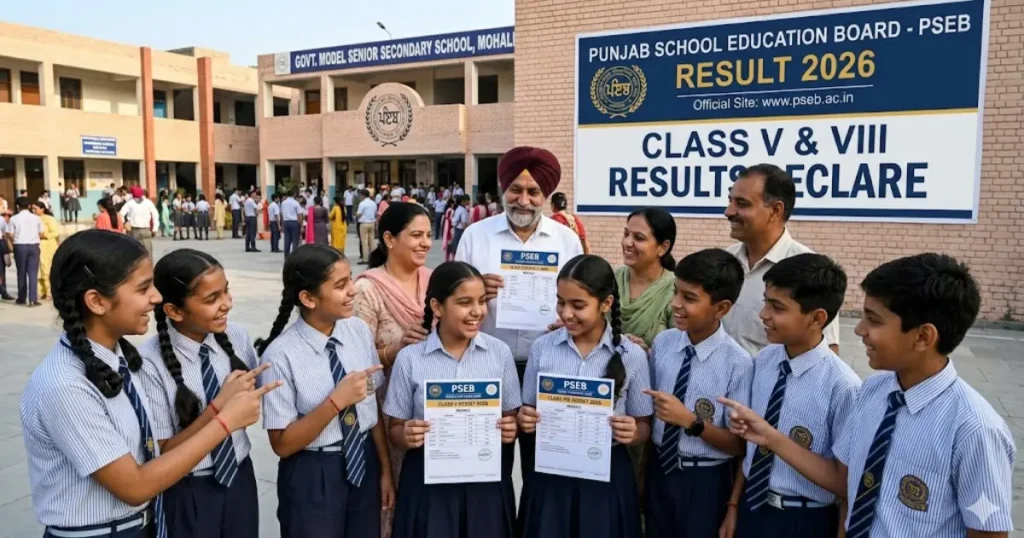PSEB 5th 8th Result 2026 pseb.ac.in.webp
